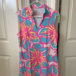 Mahi Gold tunic dress VGUC